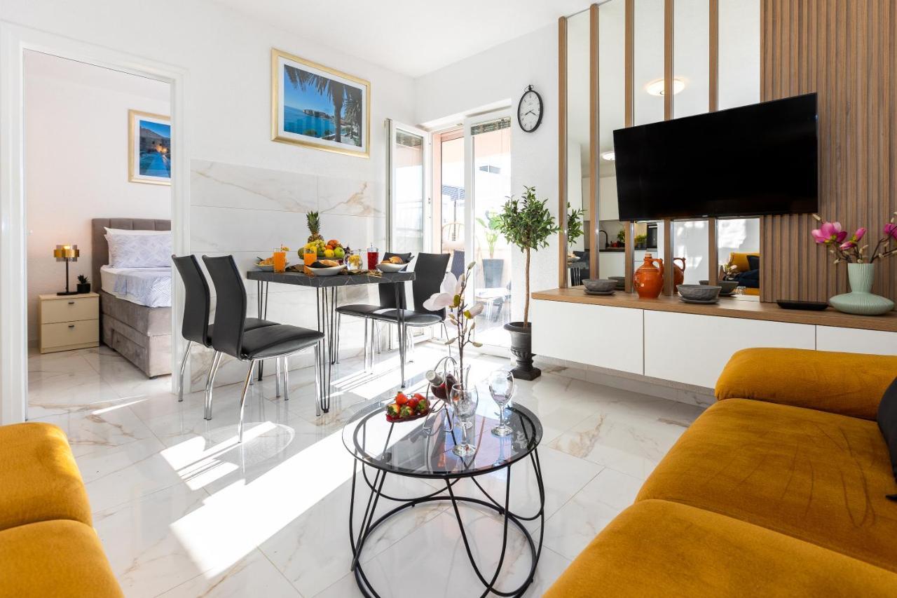 Apartment Rose Pool Comfort Dubrovnik Bagian luar foto