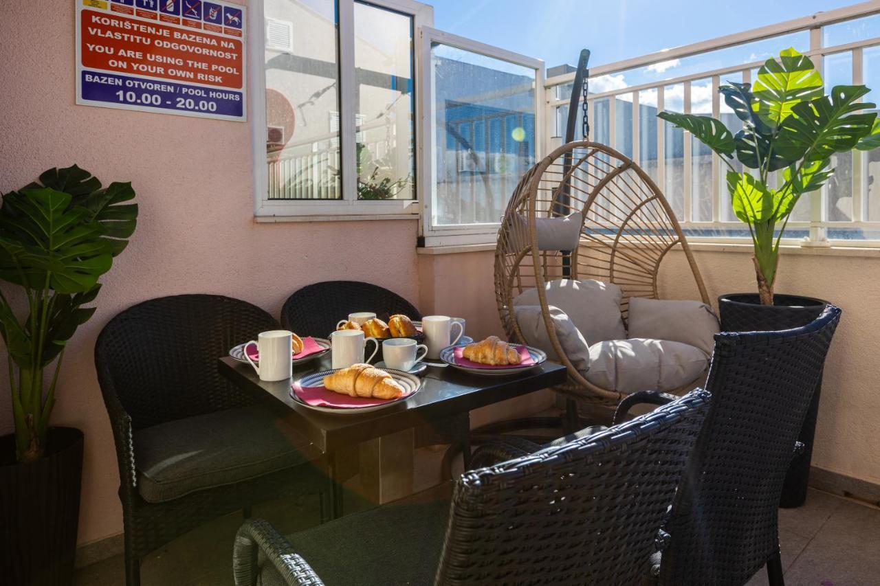 Apartment Rose Pool Comfort Dubrovnik Bagian luar foto