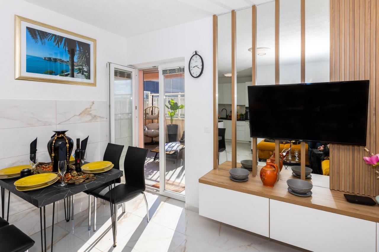 Apartment Rose Pool Comfort Dubrovnik Bagian luar foto
